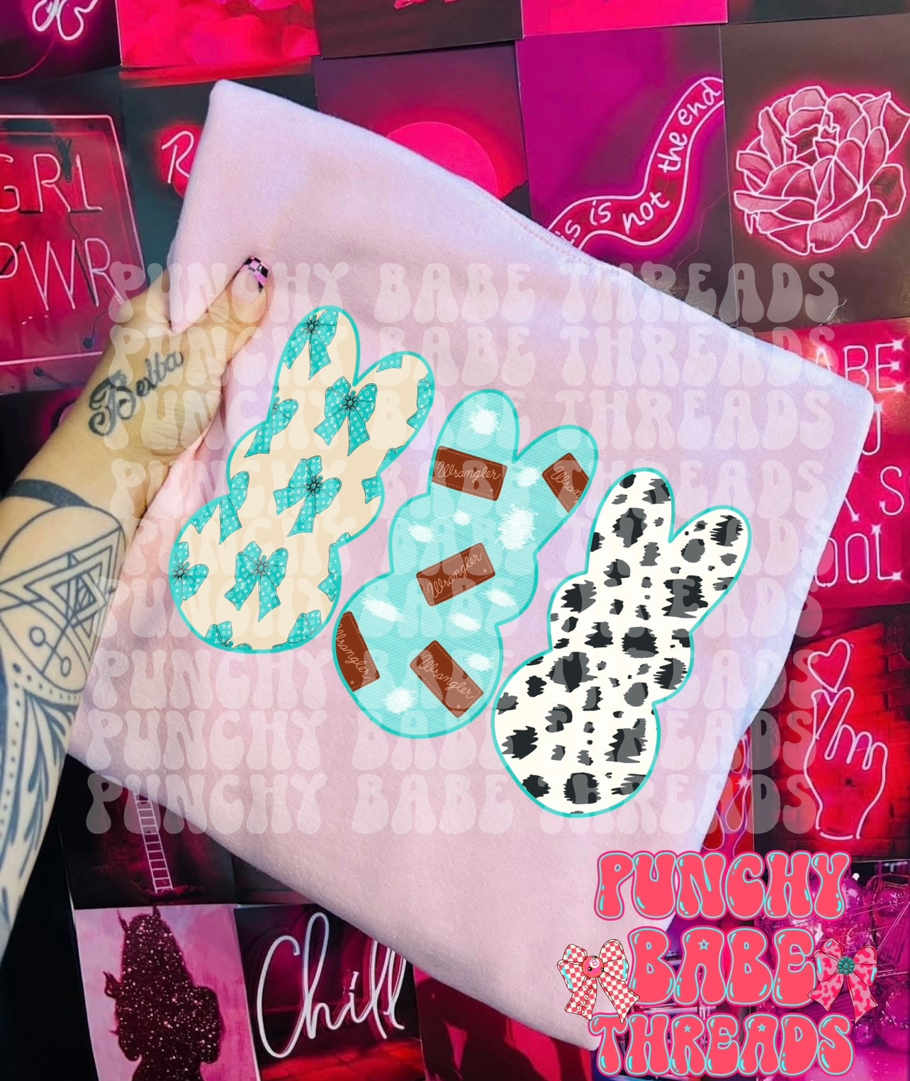 Western Peep Kids Graphic