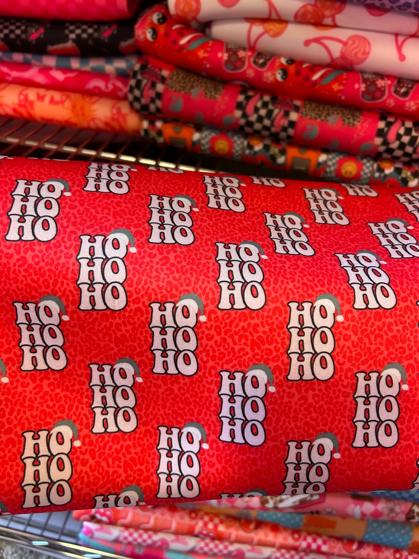 Ho Ho Ho Leopard Bow