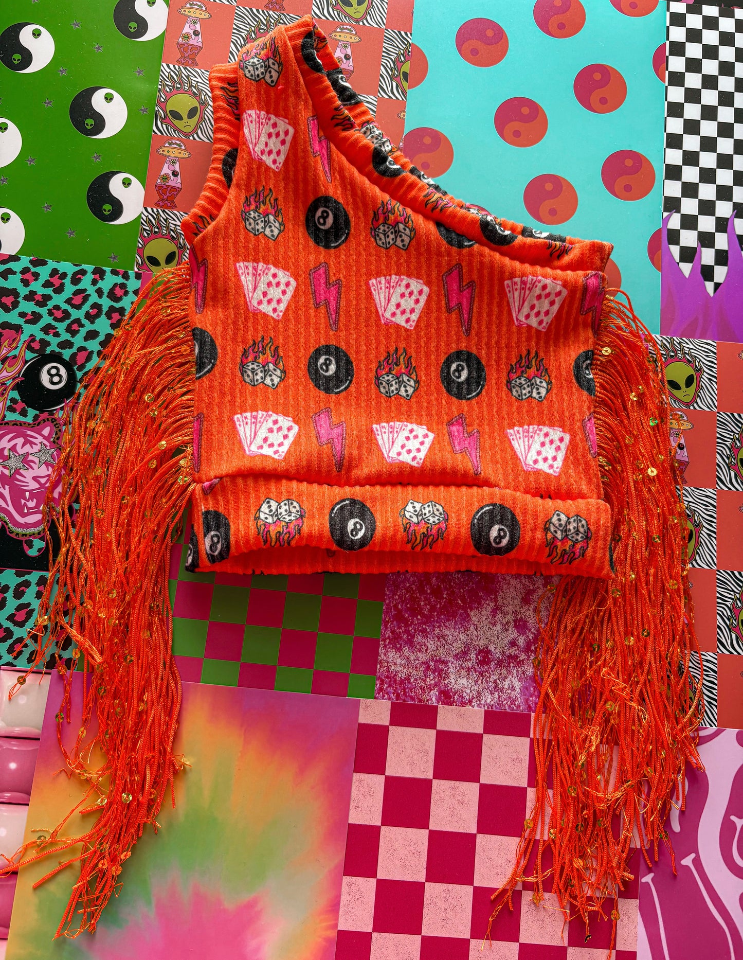 One Shoulder Tank Top