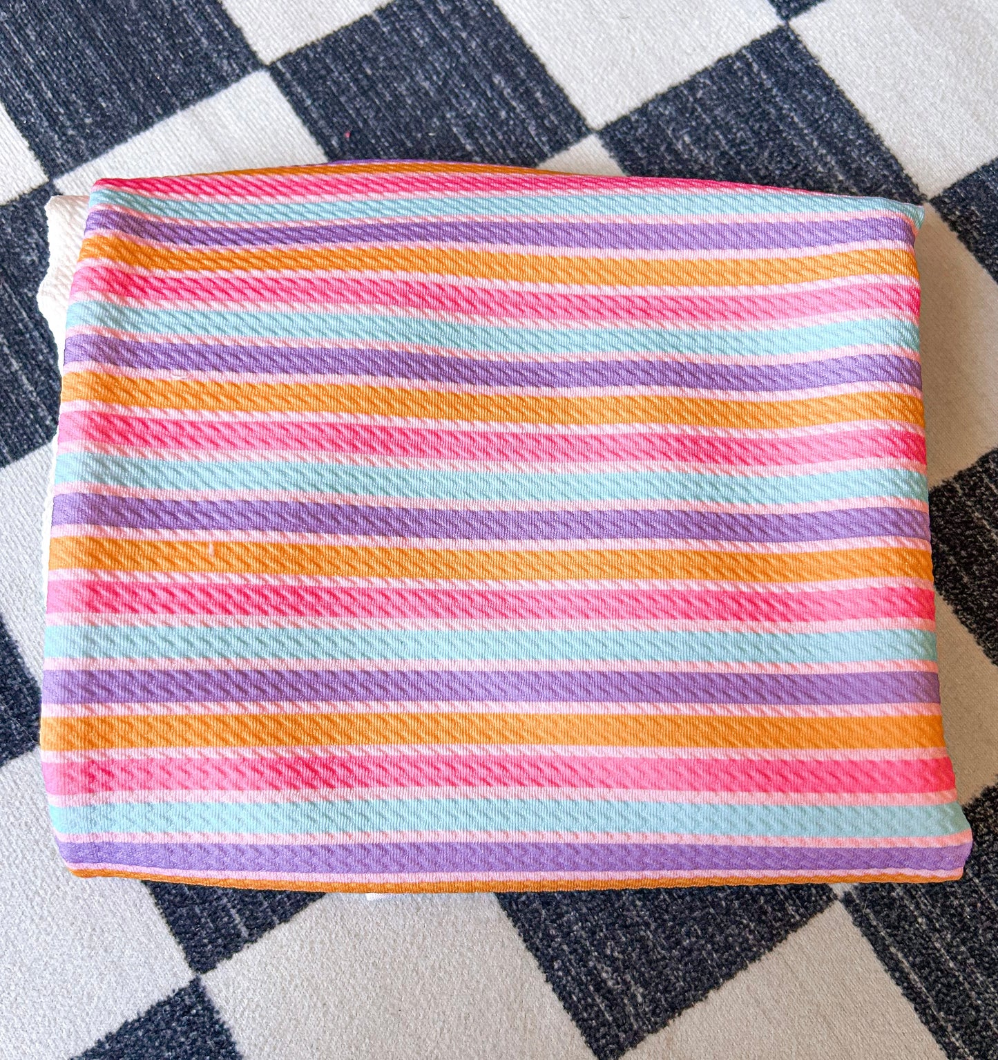 Ice cream Stripes Bow