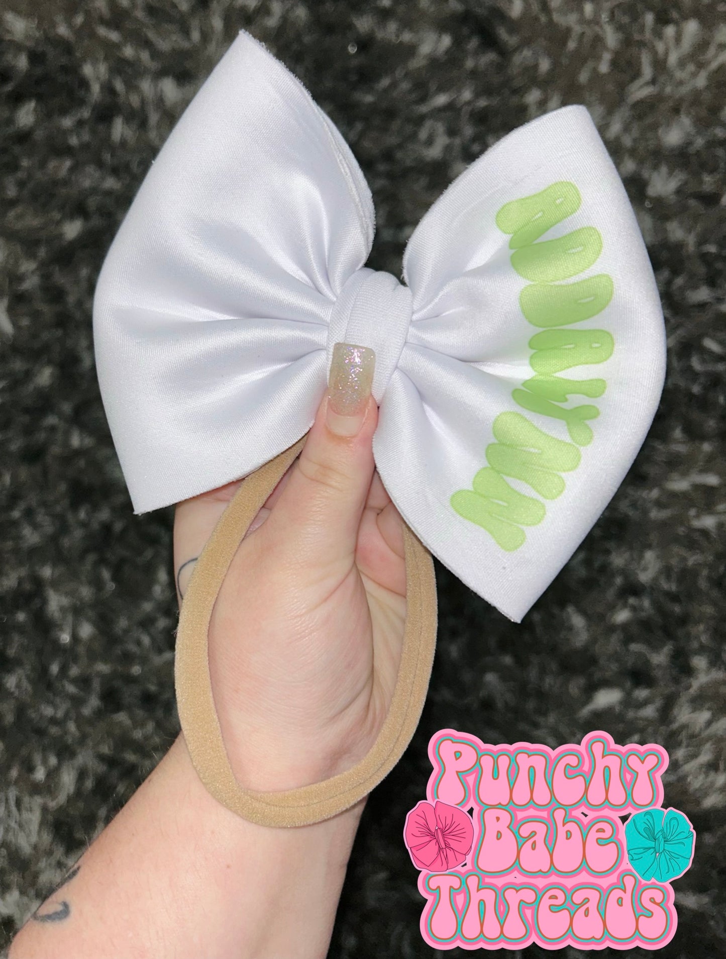 Big Bow on clip or nylon