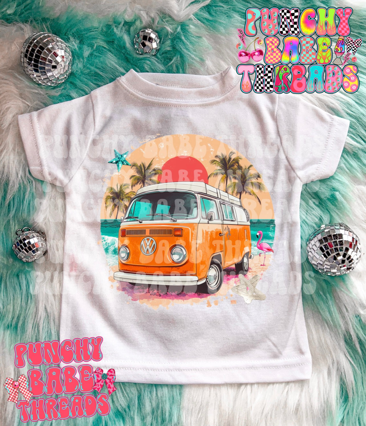 Beach Van Kids Graphic