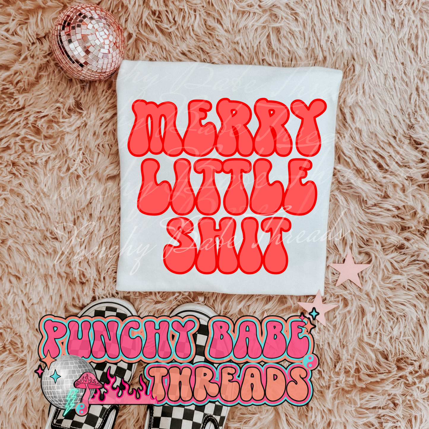 Merry Little Shit Kids Graphic