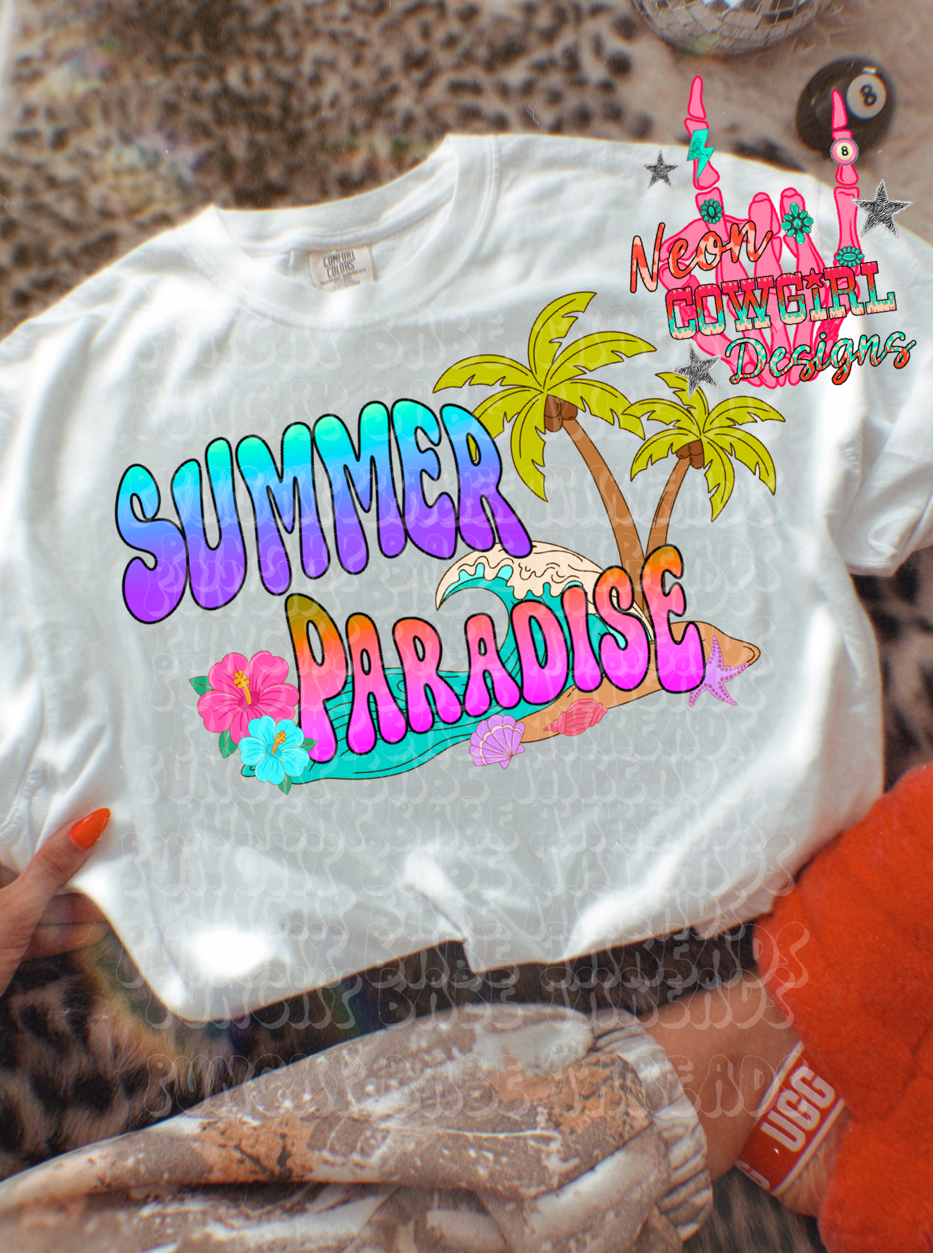 Summer Paradise Kids Graphic