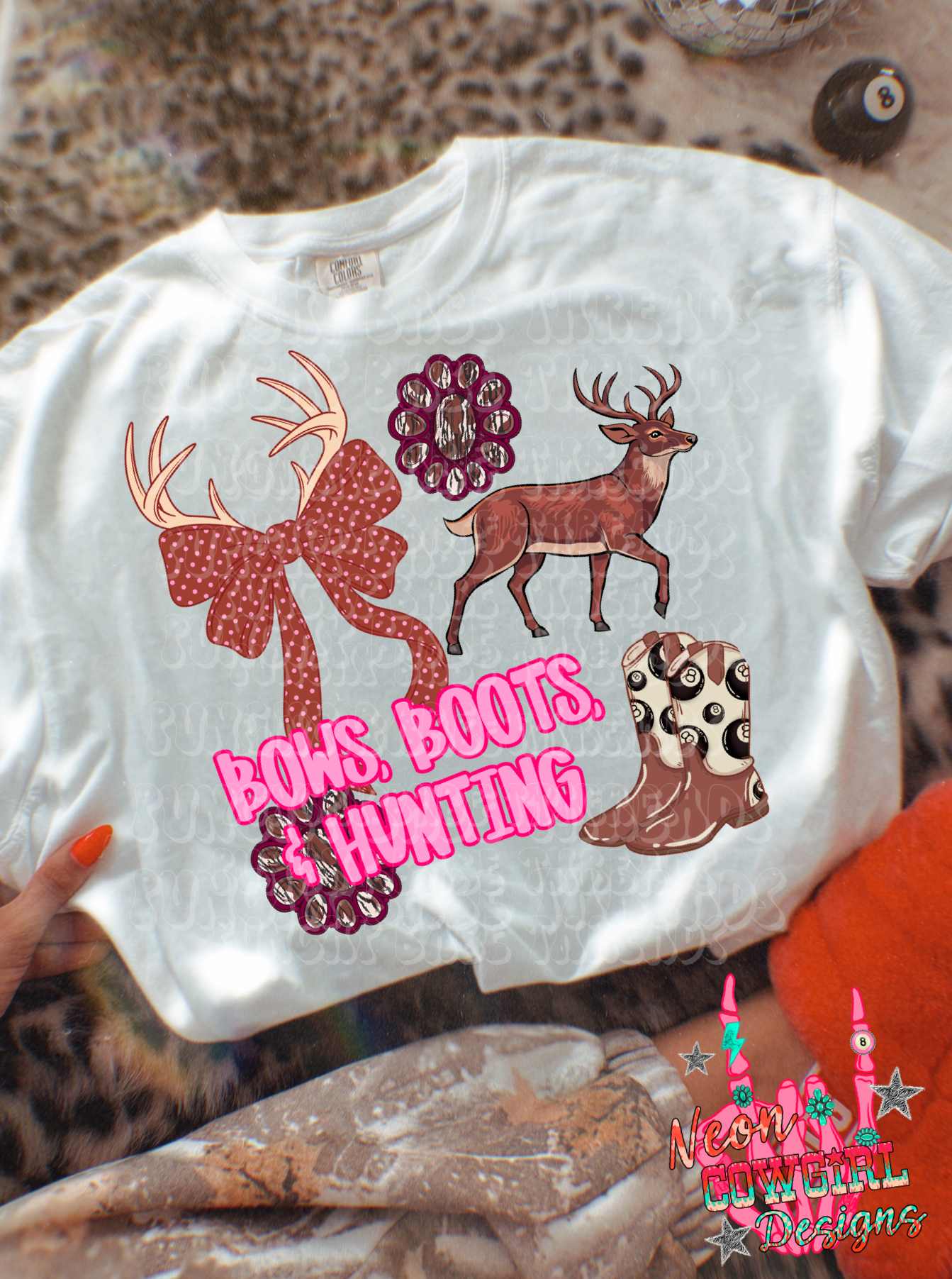 Hunting Kids Graphic