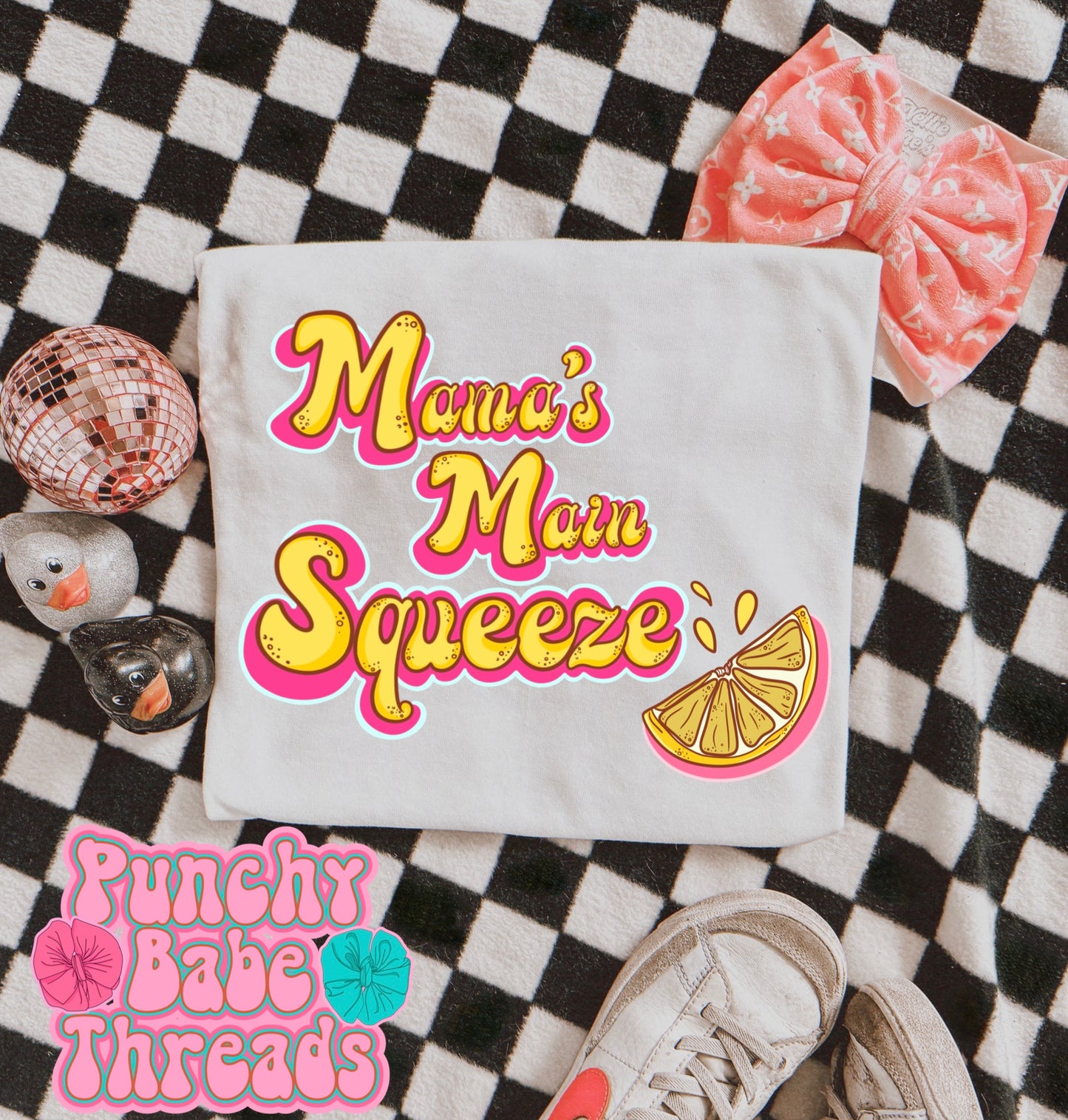Mamas Main Squeeze Kids Tee/Romper