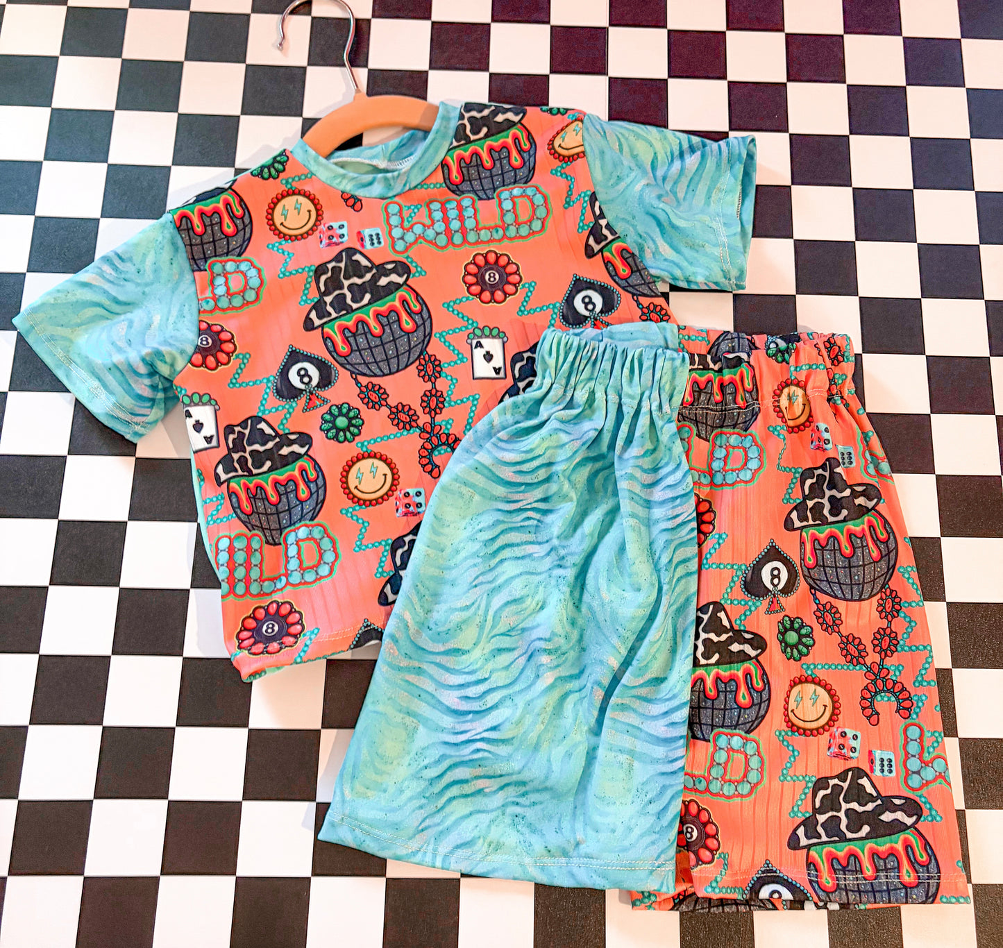 Mystery Tee/Flow Split Set 0/3m to 4T