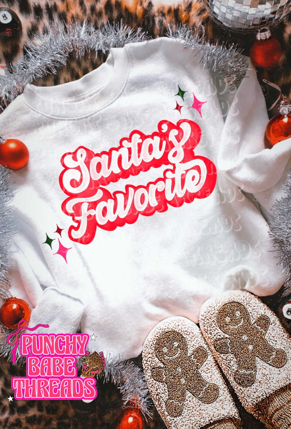 Santas Favorite Kids Graphic