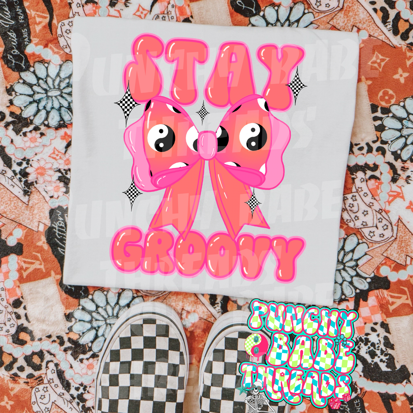 Stay groovy kids graphic