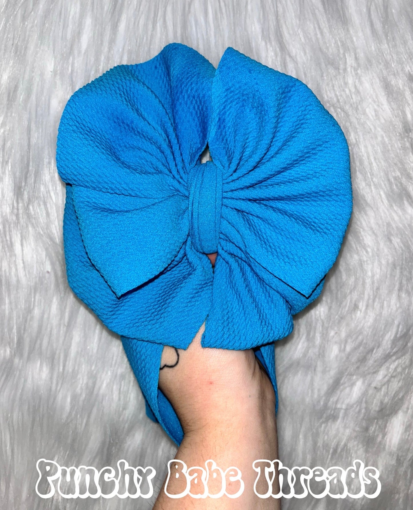 Jewel Turquoise Bow