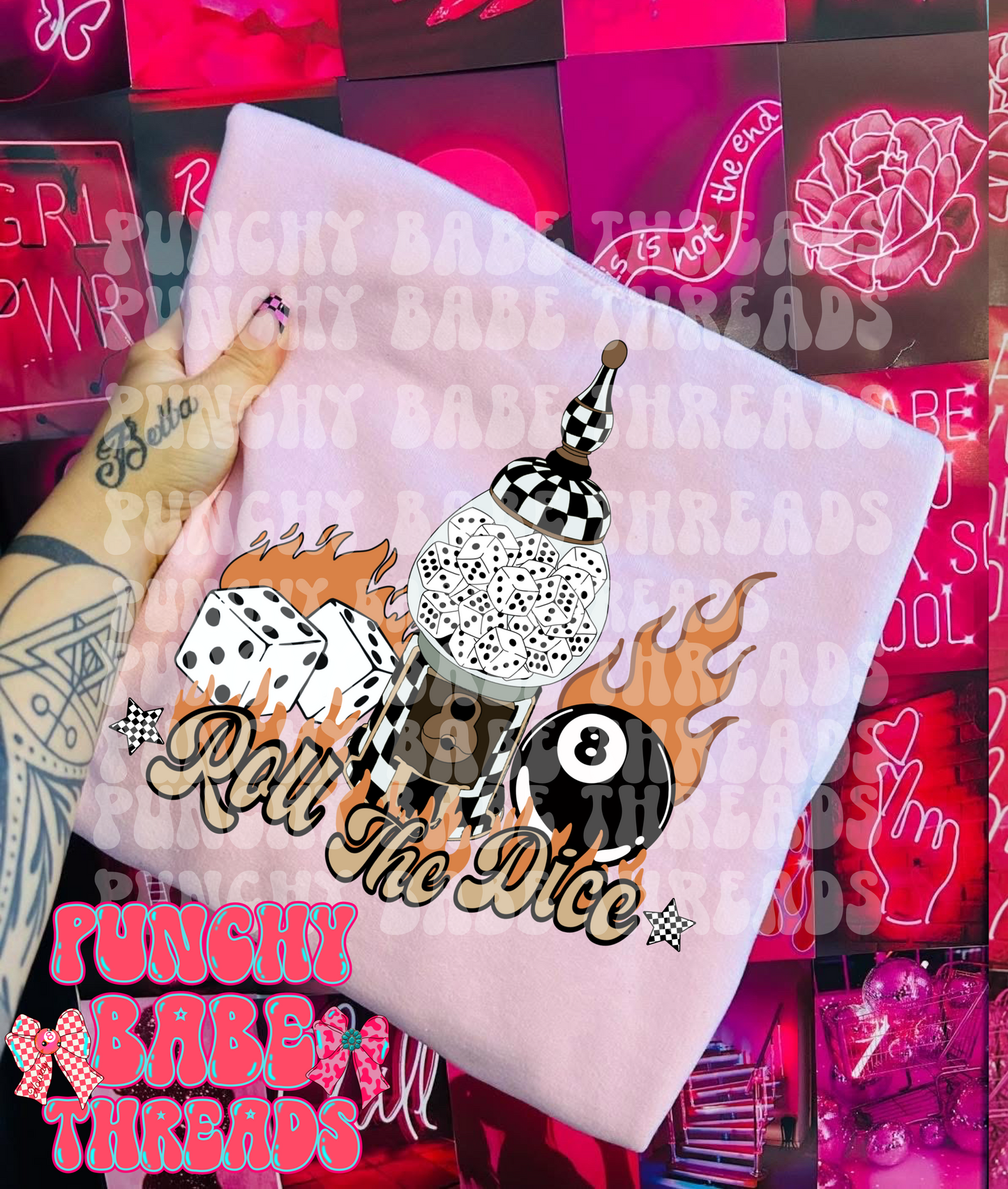 Roll the Dice Adult Tee