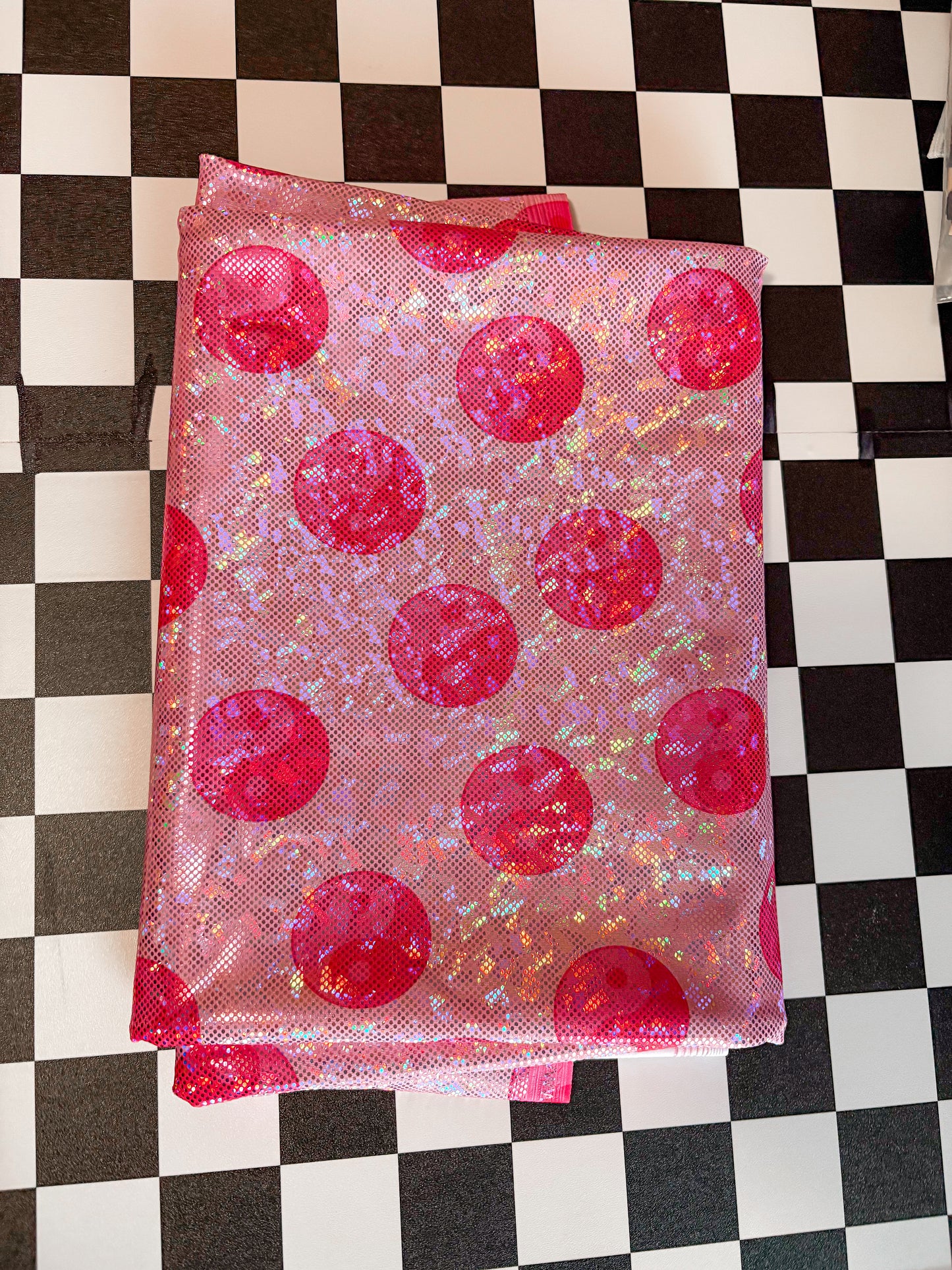 Pink Yin Yang Bow
