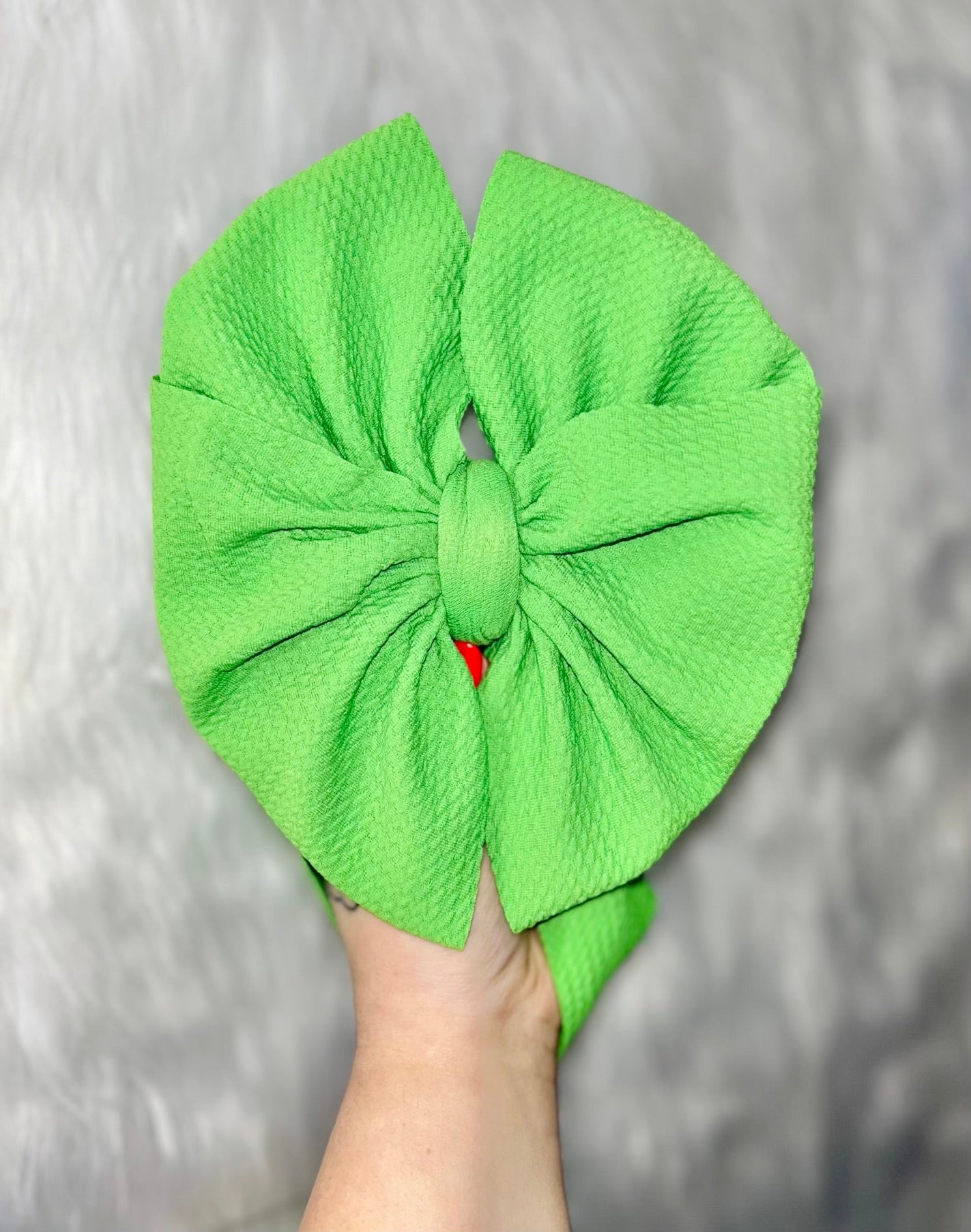 Apple Green Bow