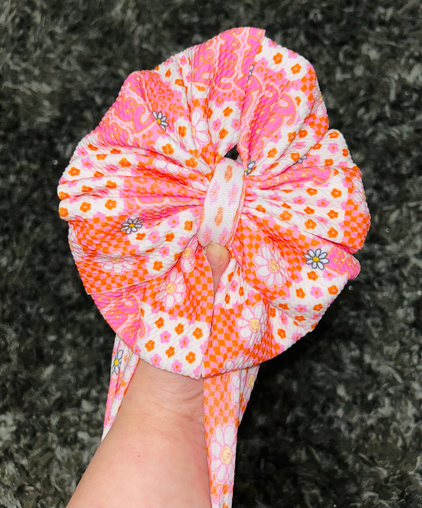Boujee Messy Bow