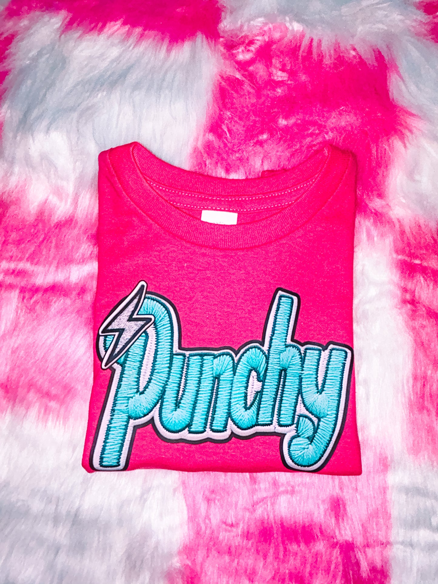 Punchy Hot Pink Kids Tee