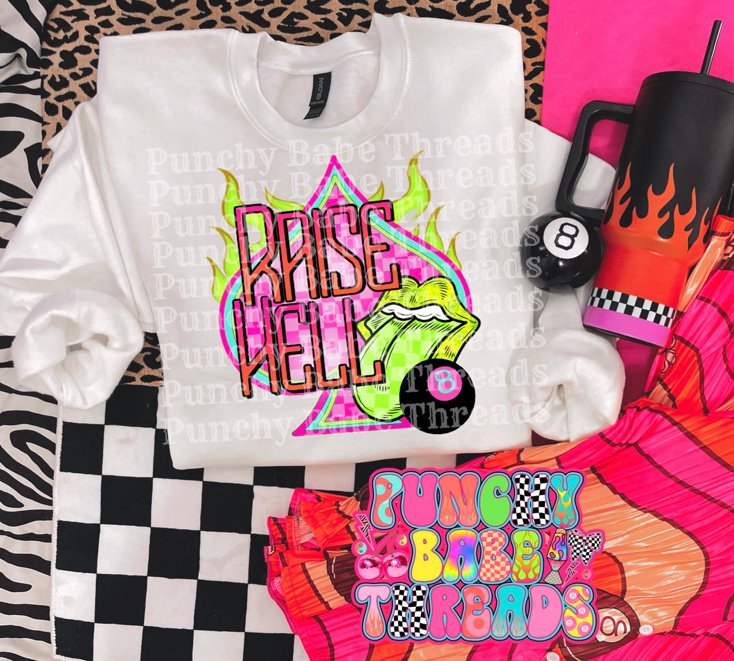 Raise Hell Adult Graphic