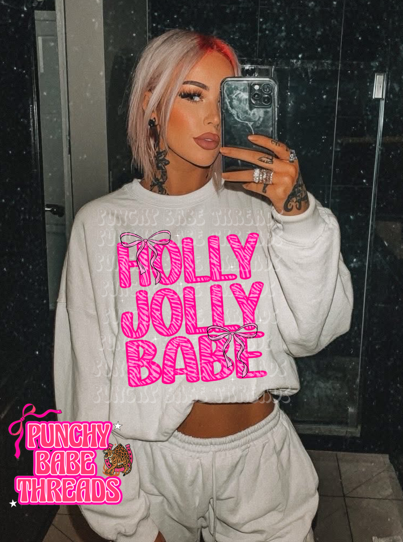 Holy Jolly Babe Kids Graphic