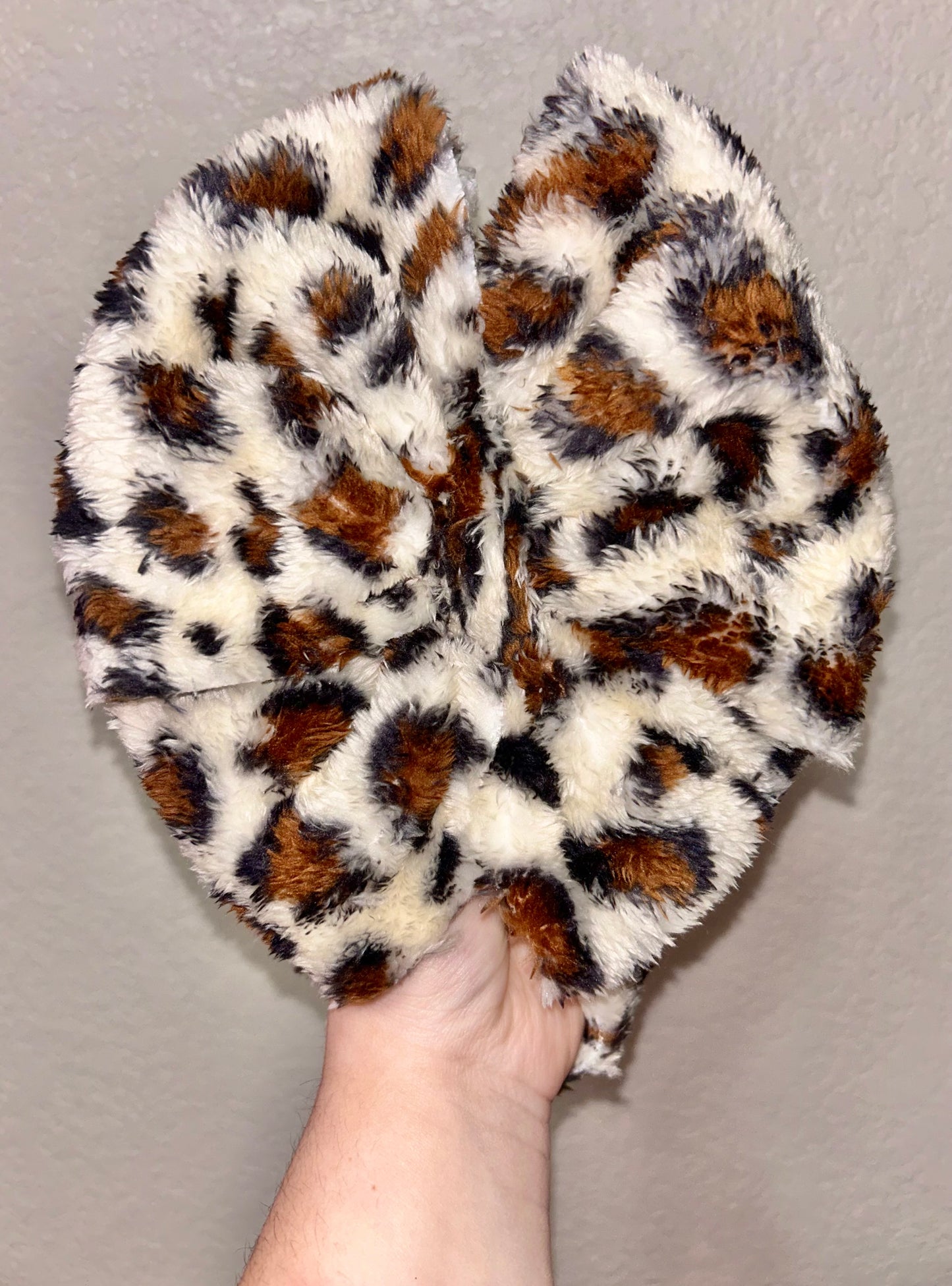 Cheetah Fluff Bow