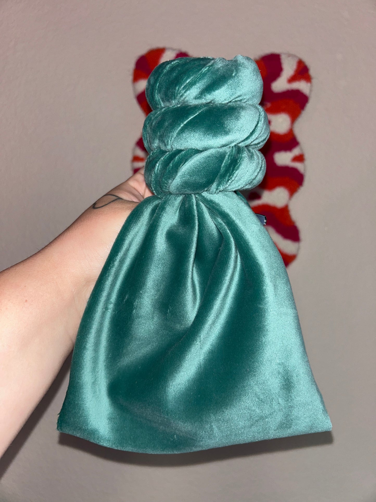 Emerald Plush Bow