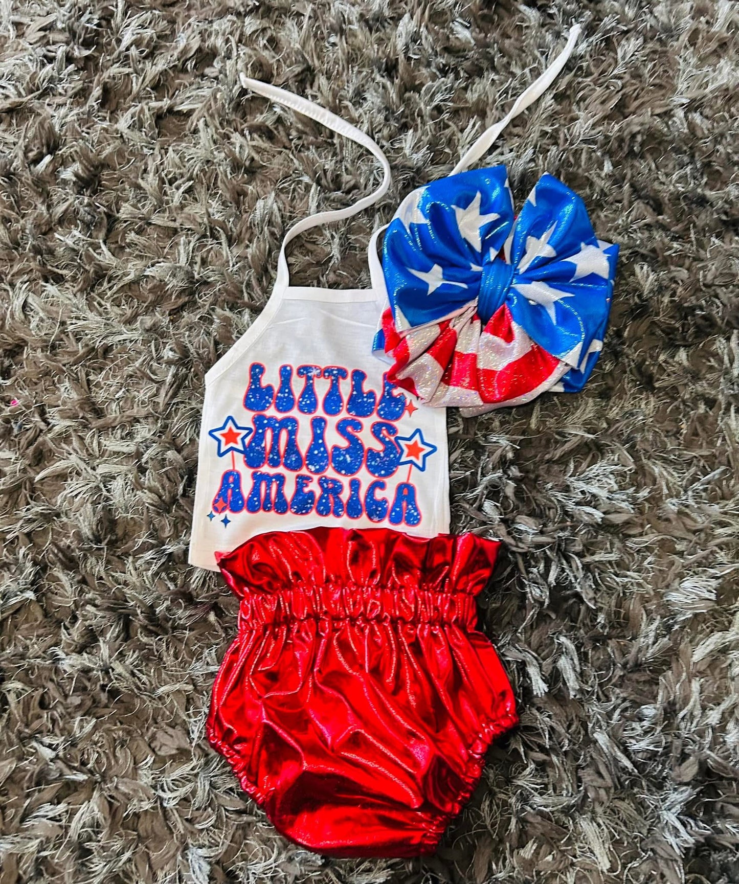 Little Miss America Kids Graphic