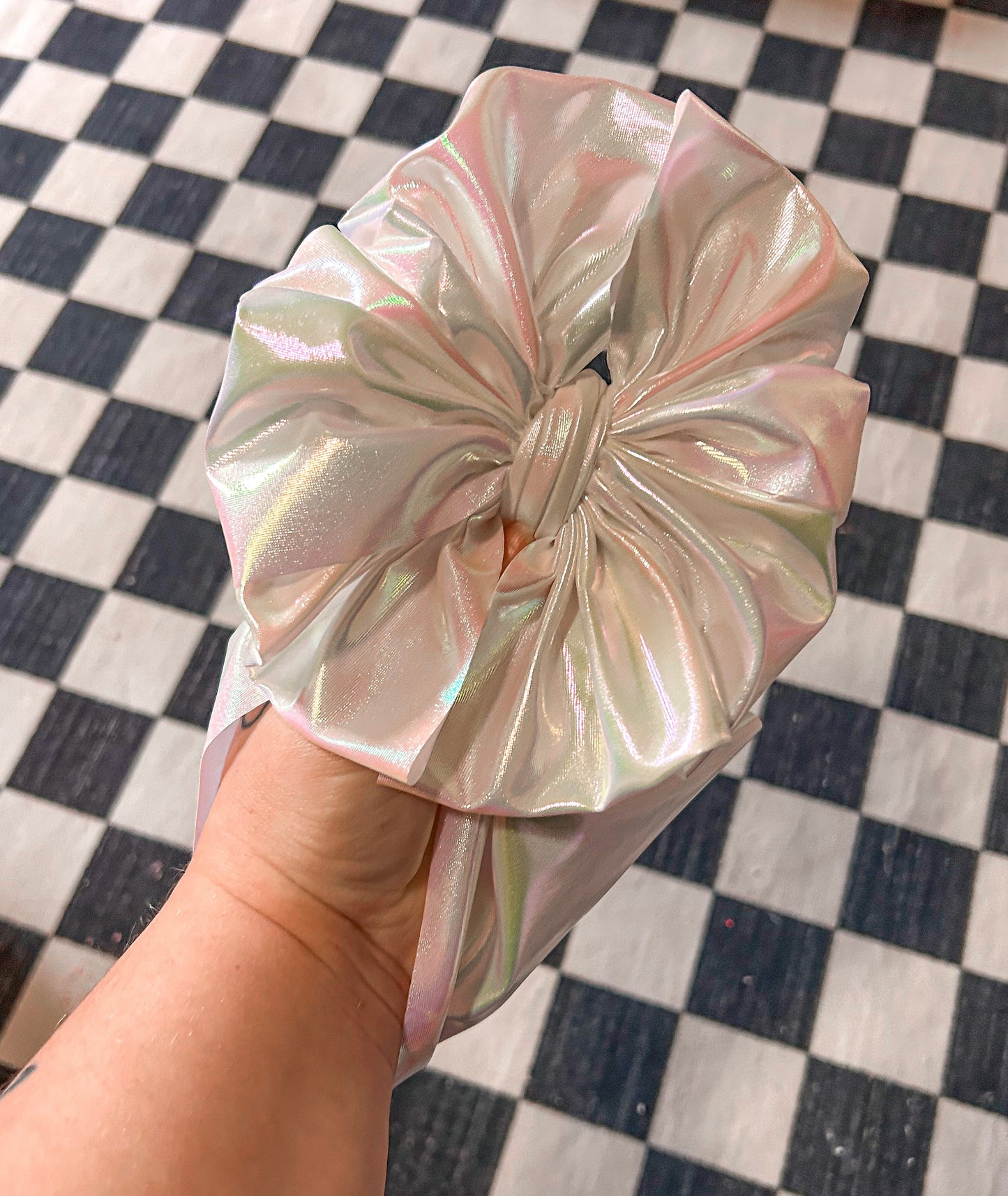 Boujee Messy Bow
