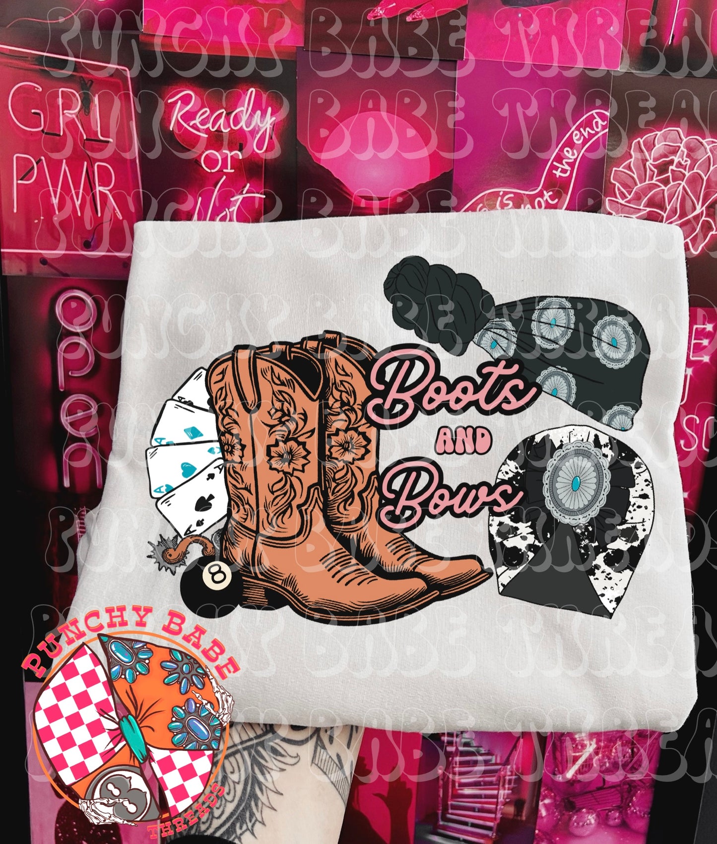 Boots & Bows Kids Graphic