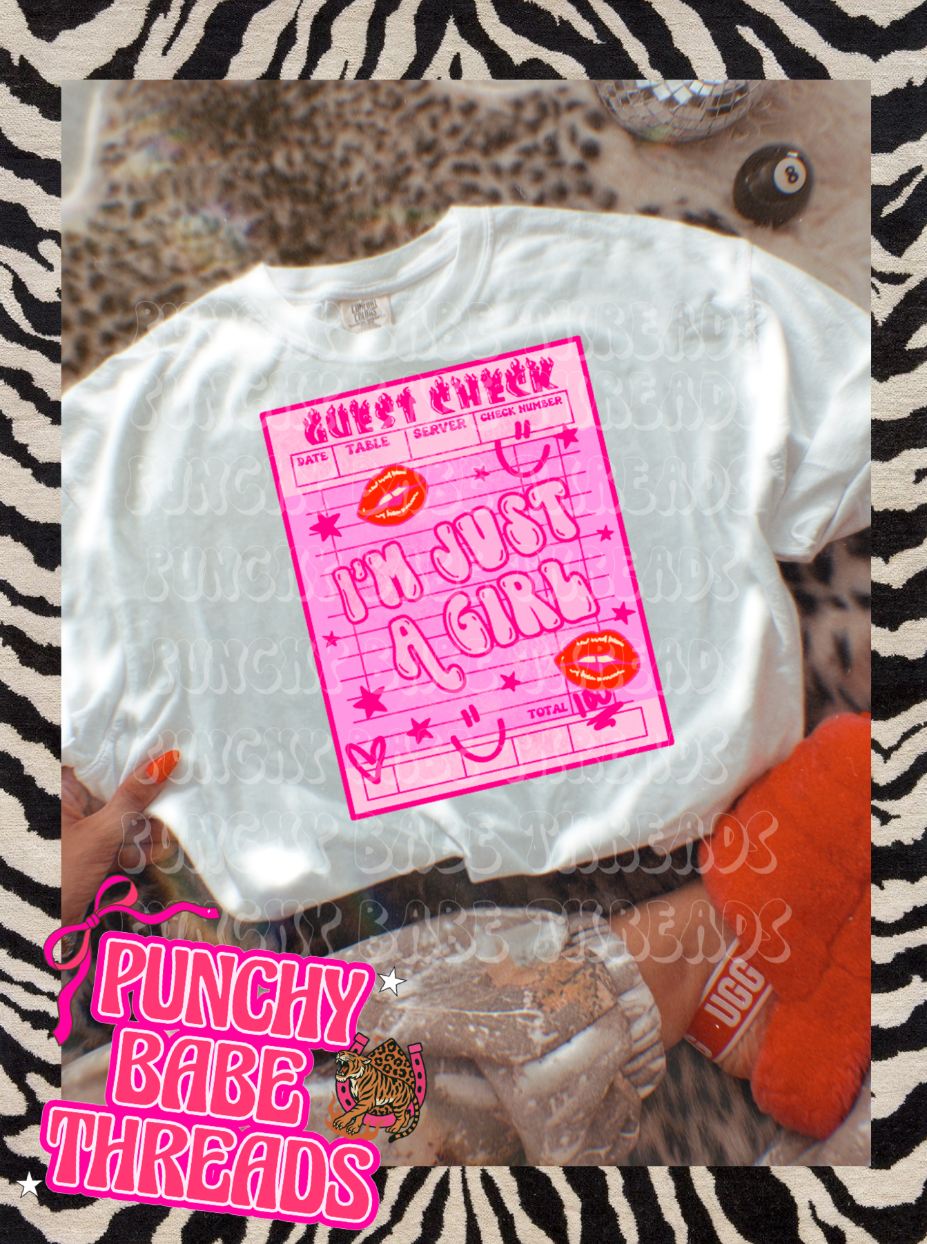 Im just a girl Adult Graphic