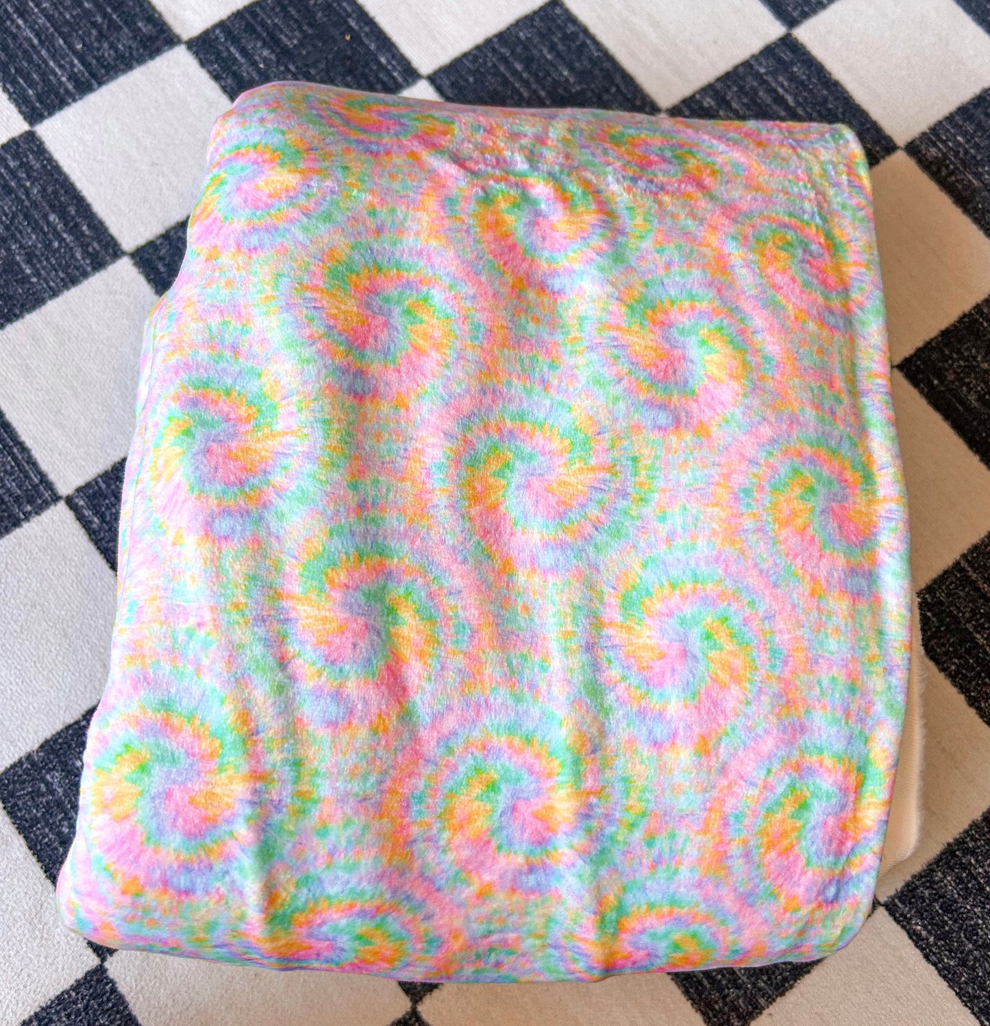 Pastel Tiedye Bow