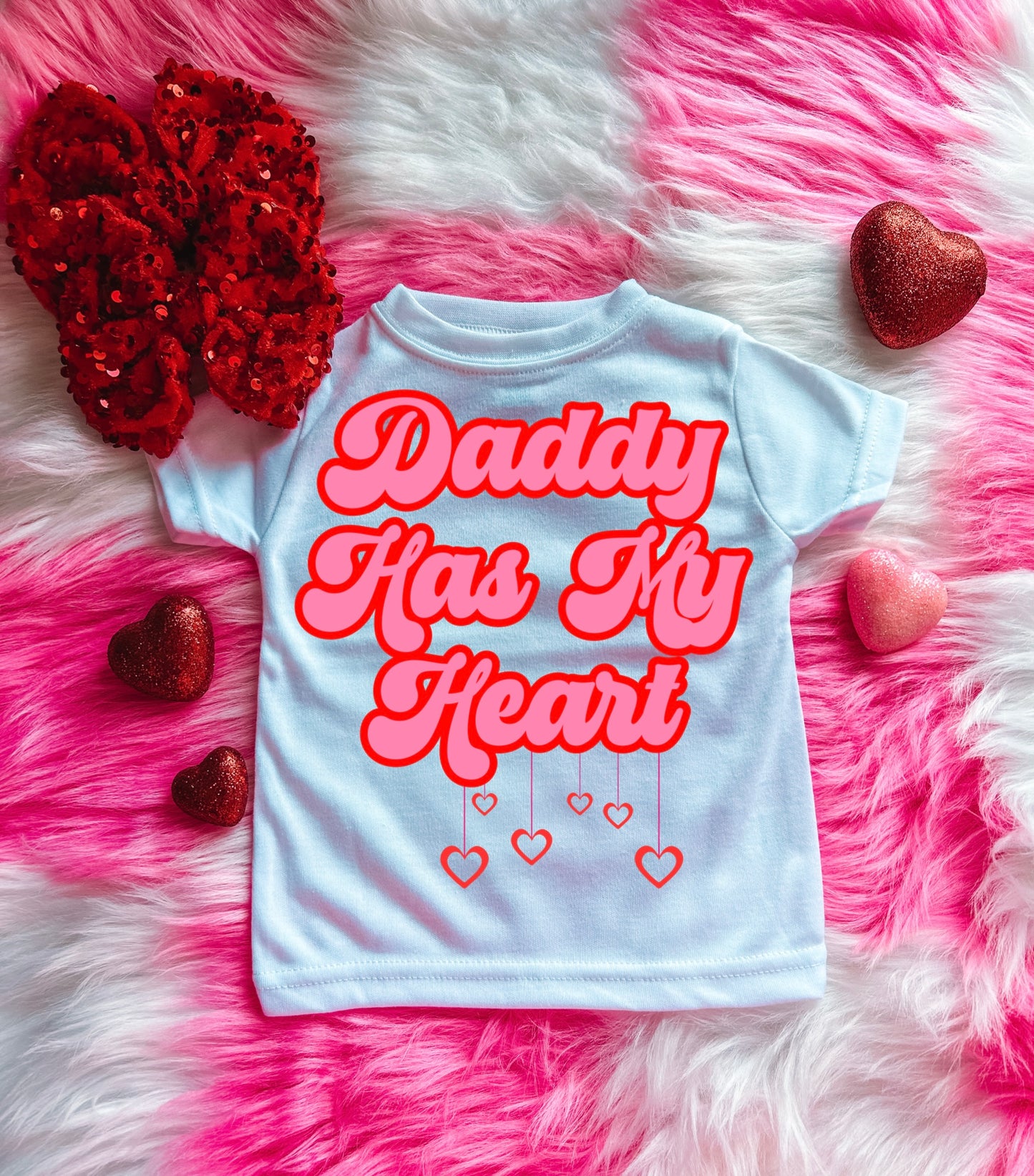Daddy has my heart kids Graphic