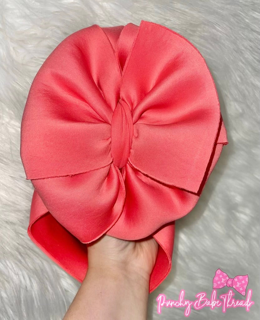 Watermelon Puff Bow