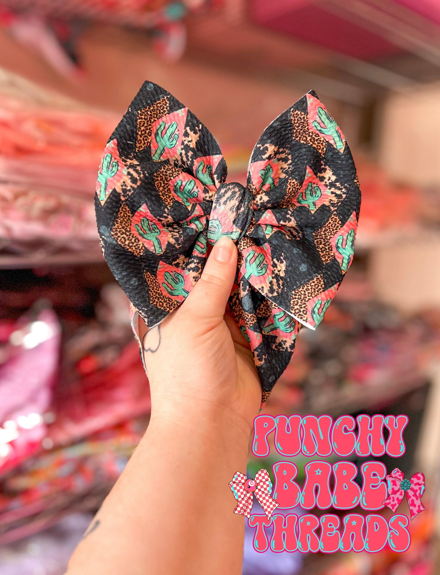 Aztec Cactus Bow
