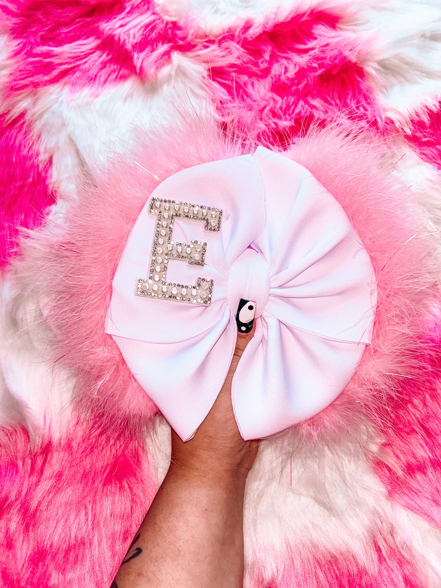 Custom Initial Puff Bow