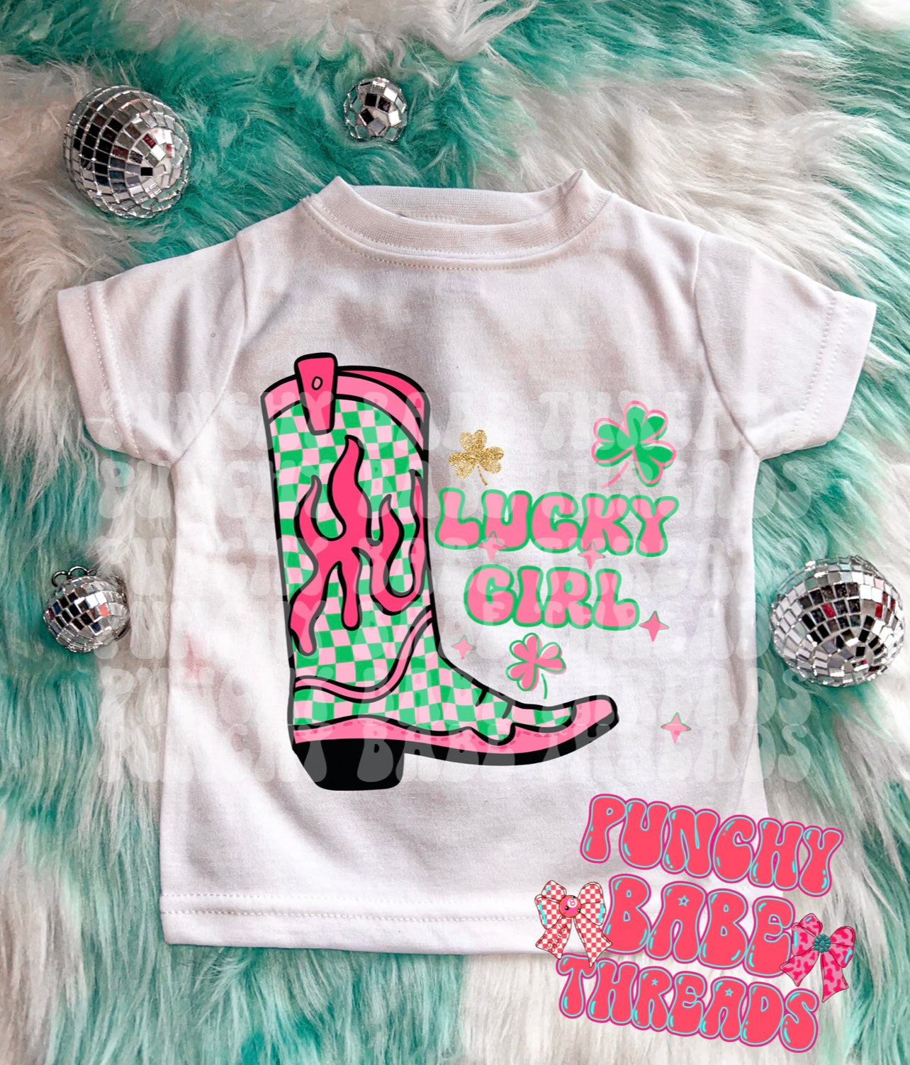 Lucky Girl Kids Graphic