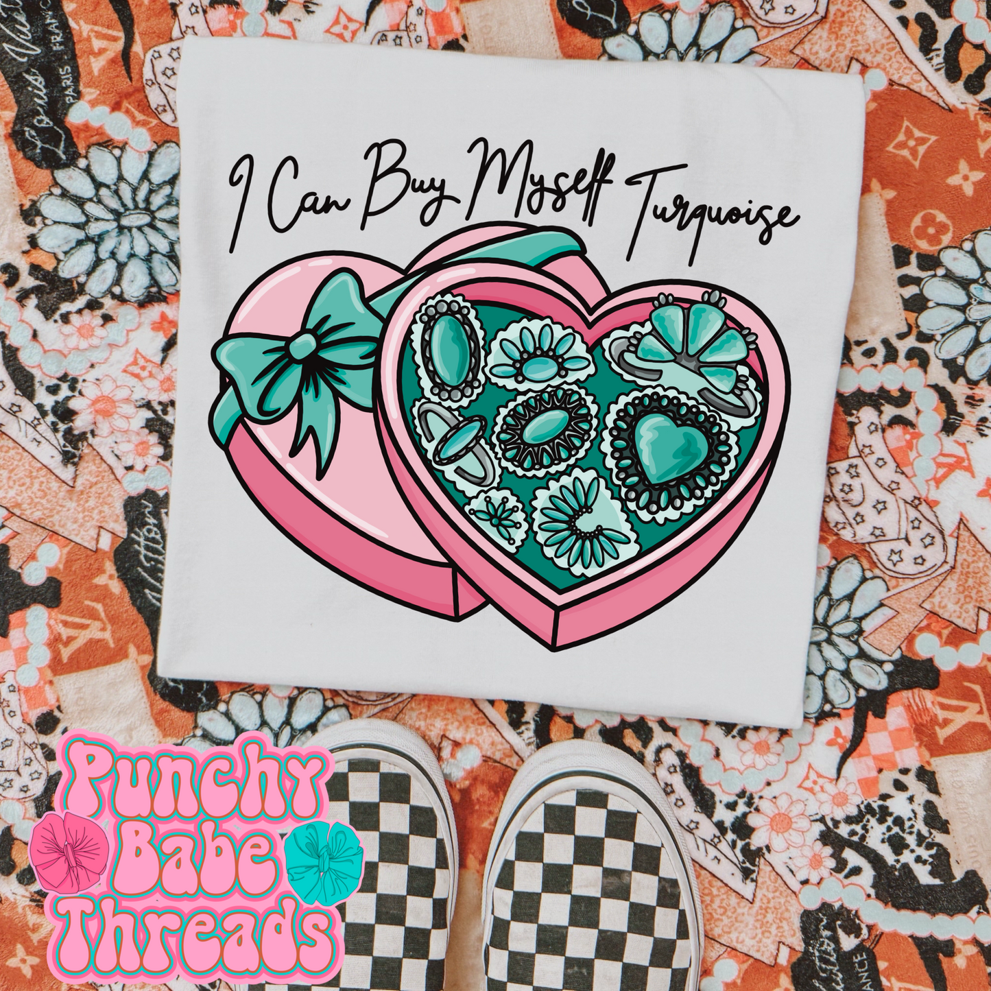 buy myself turquoise Kids Tee/Romper