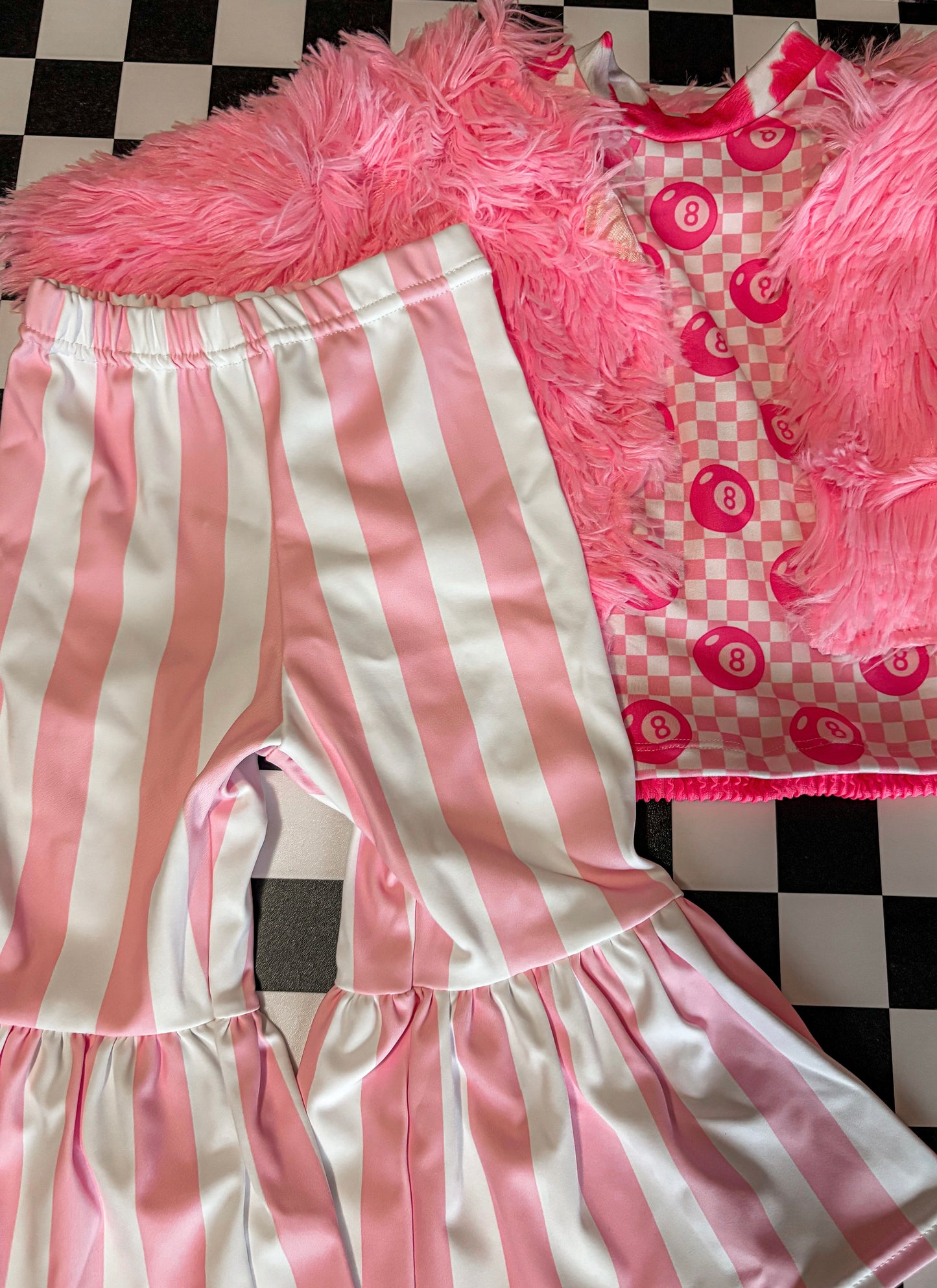 Pink Stripe Bells RTS