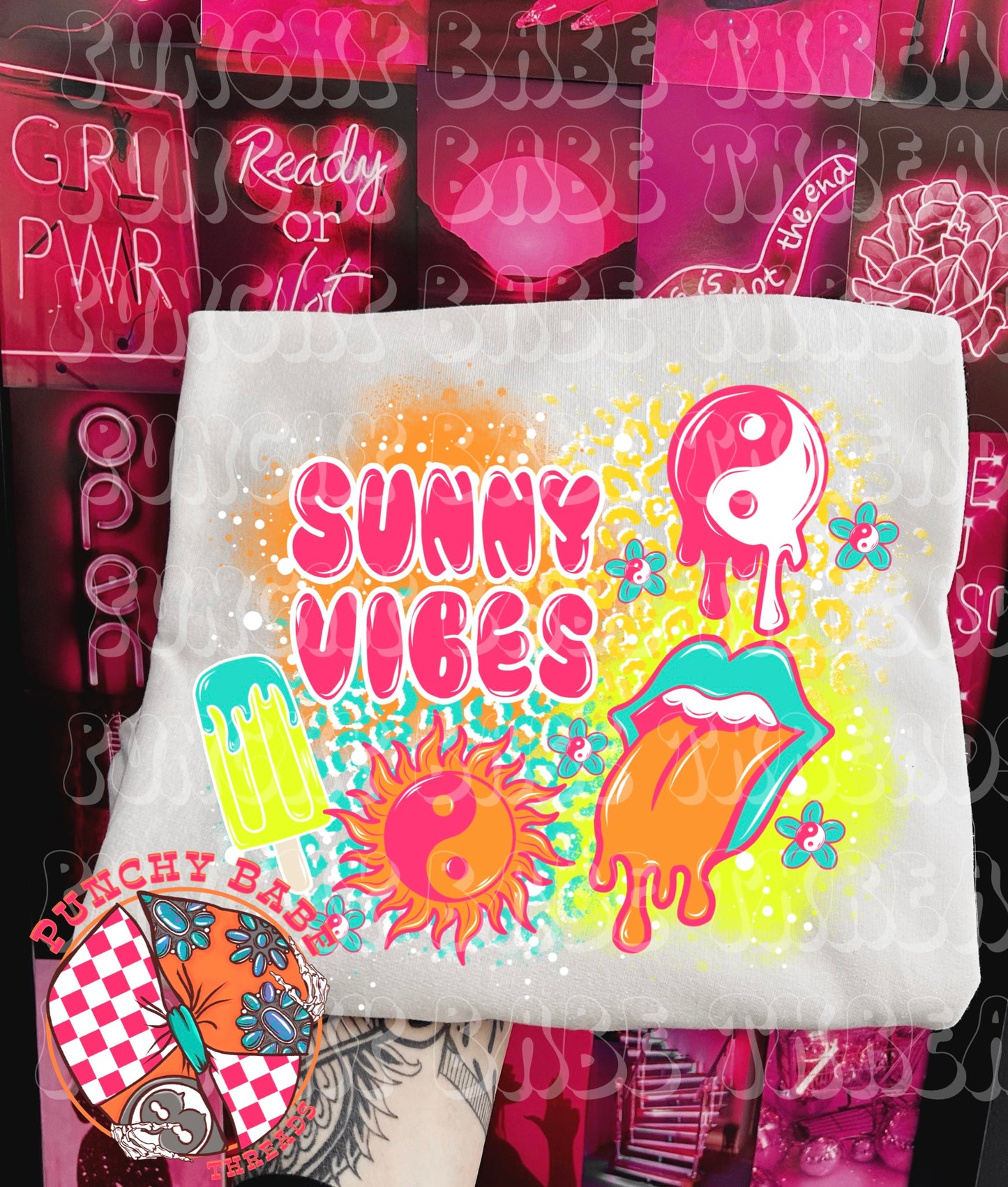 Sunny Vibes Kids Graphic