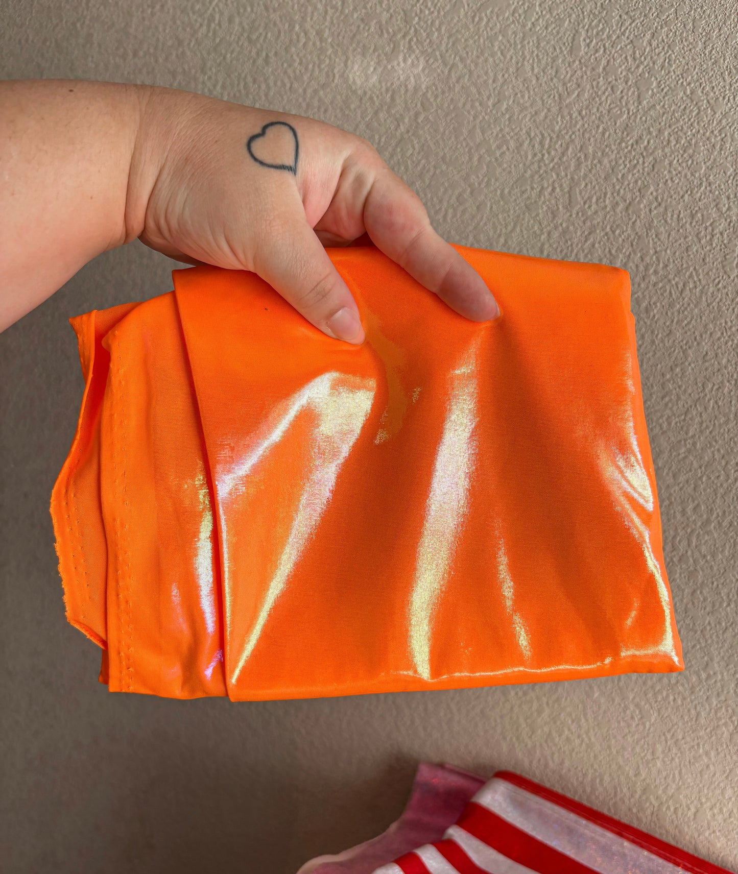 Orange Holo Bow