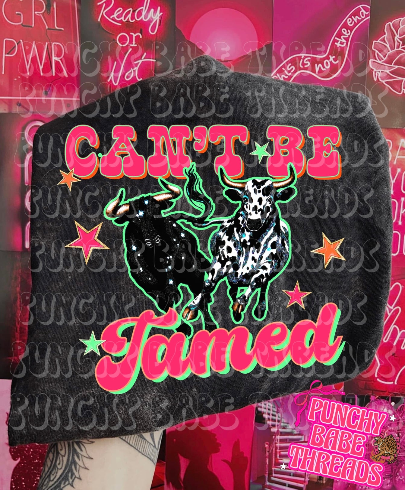 Can’t be tamed Kids Graphic