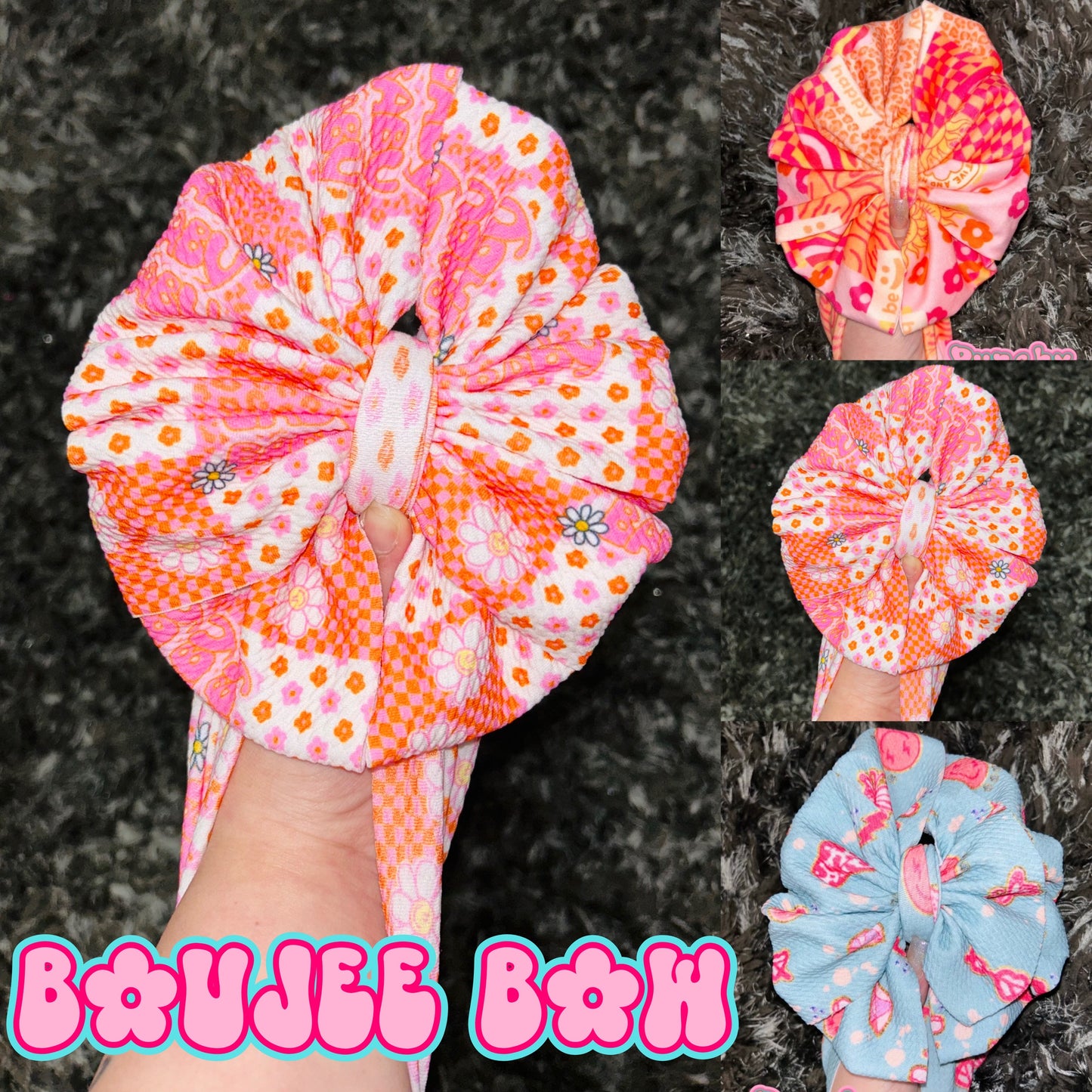 Boujee Messy Bow