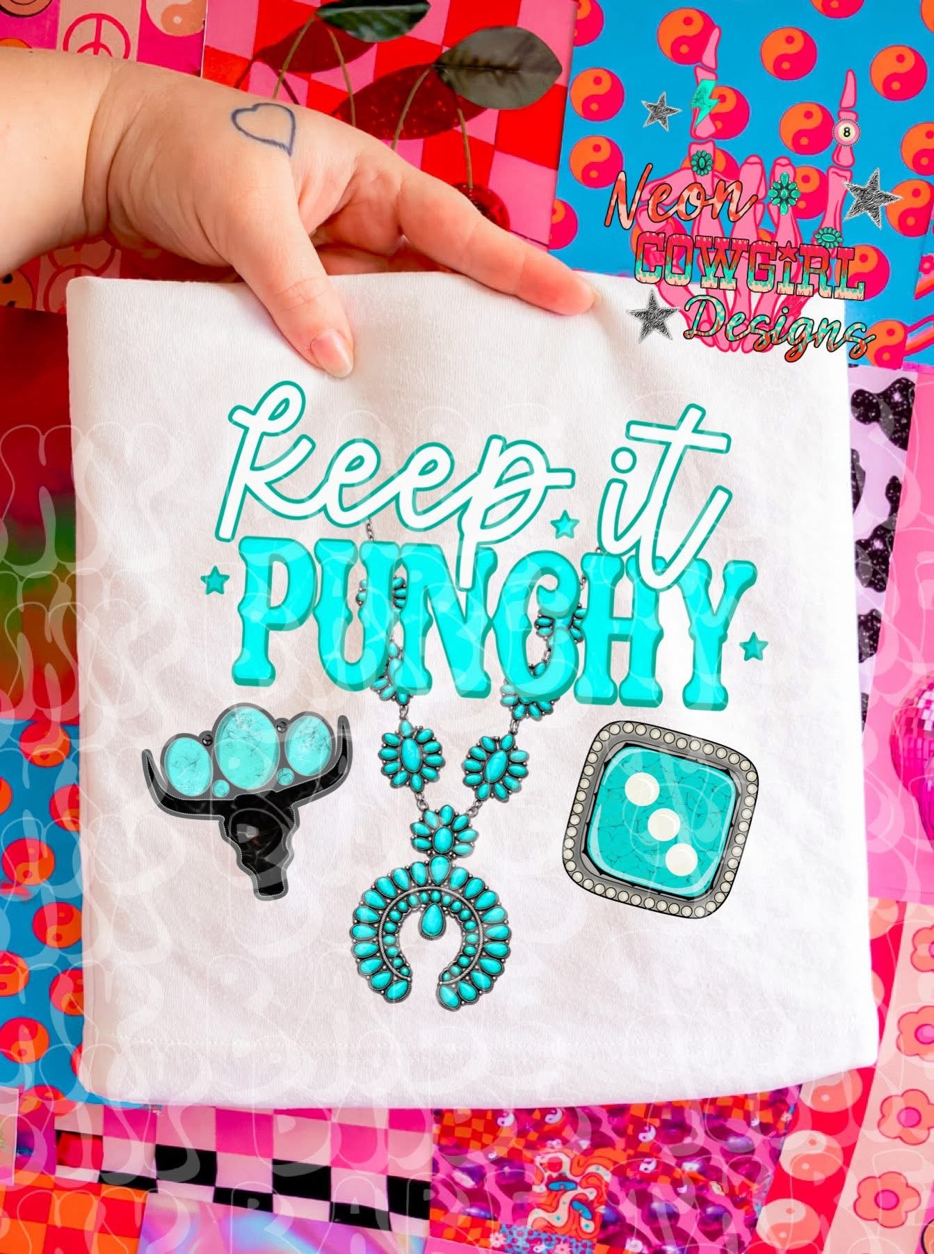 Keep it punchy Adult Graphic