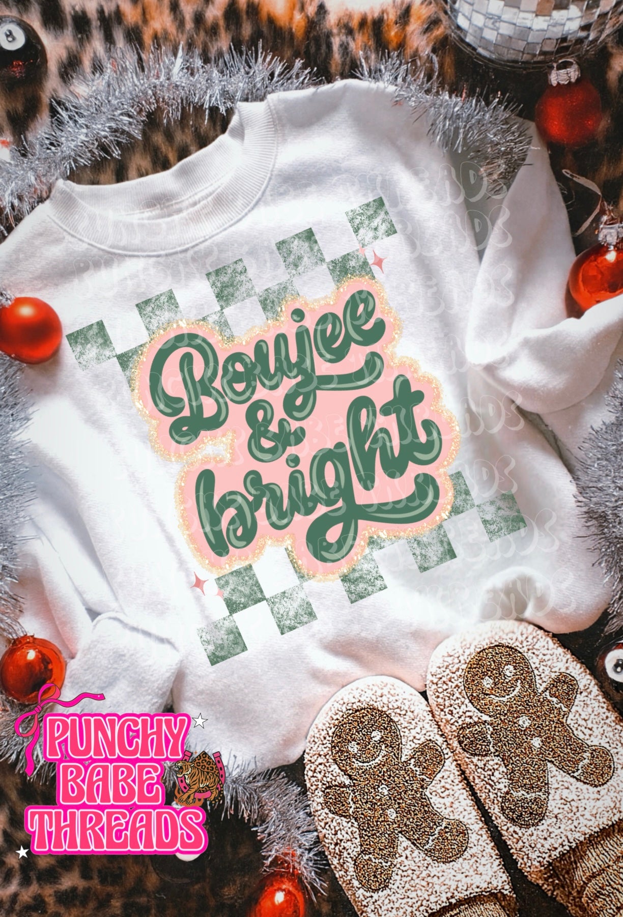 Merry & Bright Adult Graphic