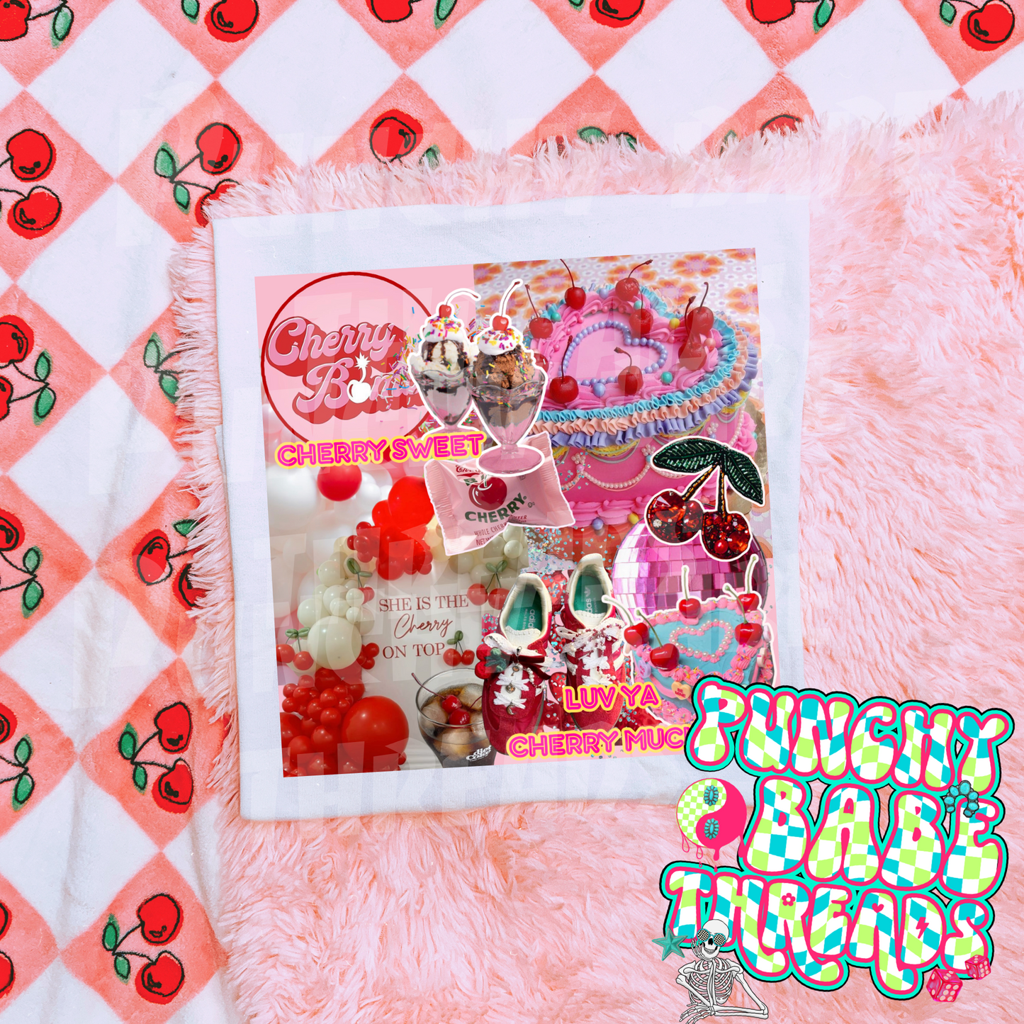 Cherry Bomb Kids Graphic