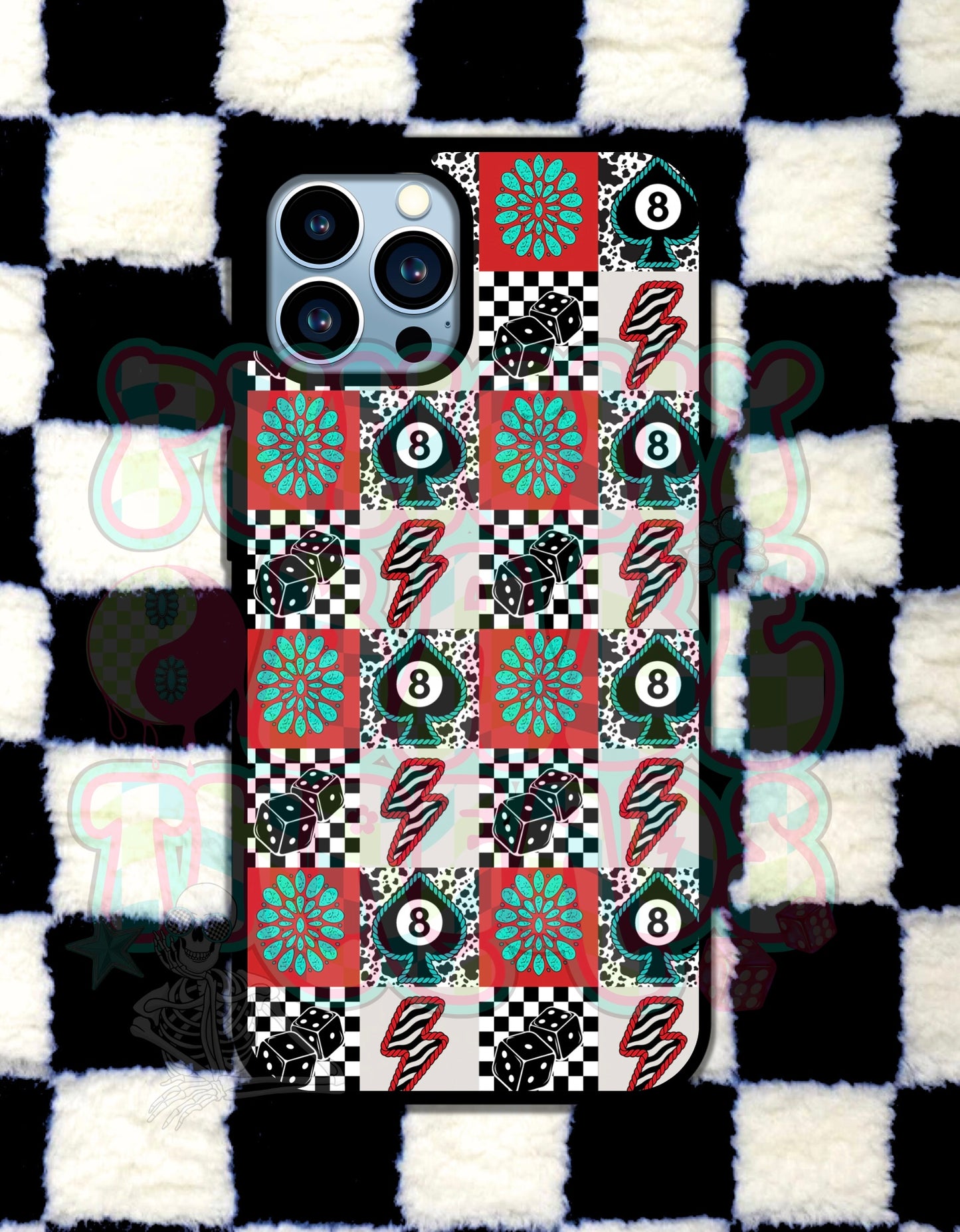 Western Check Phone case