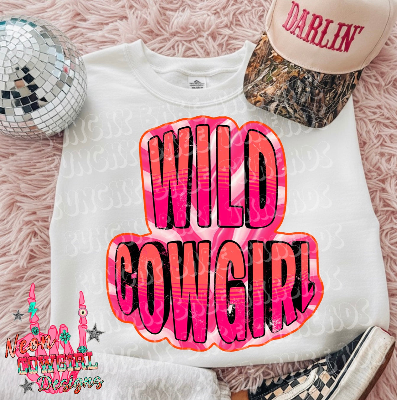 Wild Cowgirl Kids Graphic