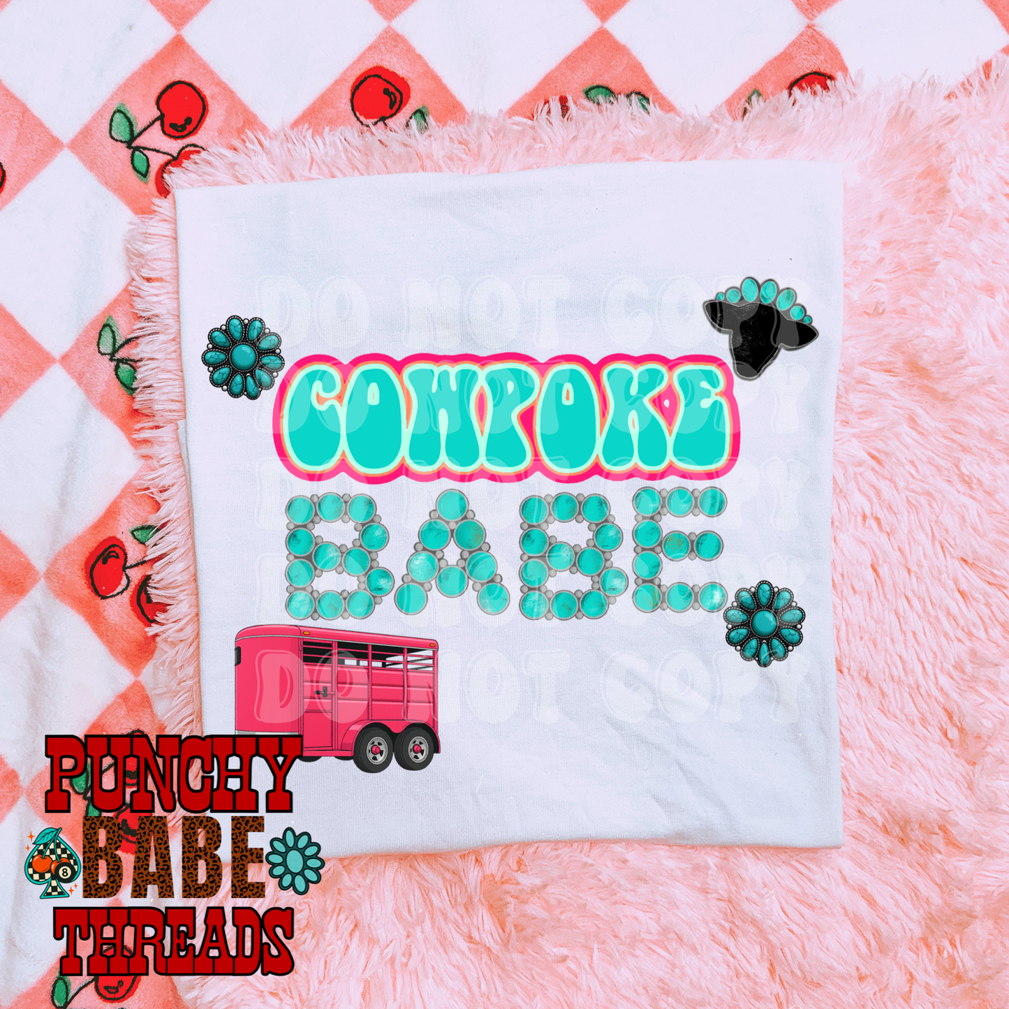 Cowpoke Babe Kids Graphic