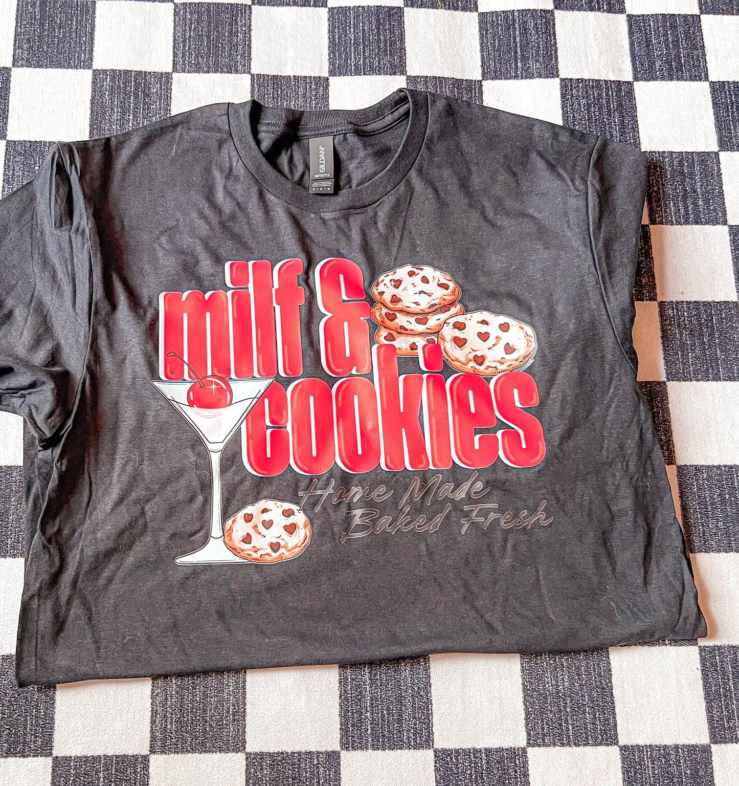 Milf & Cookies Adult Tee