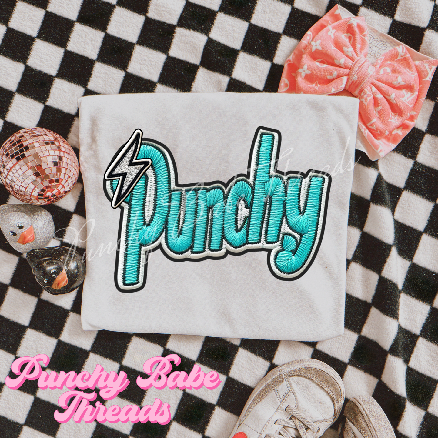 Punchy Kids Tee/Romper