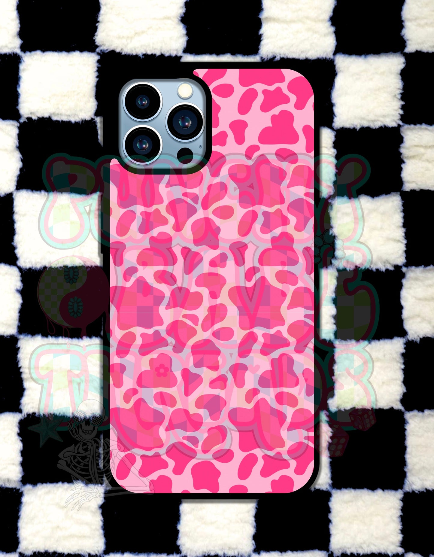 Pink Cow Phone Case