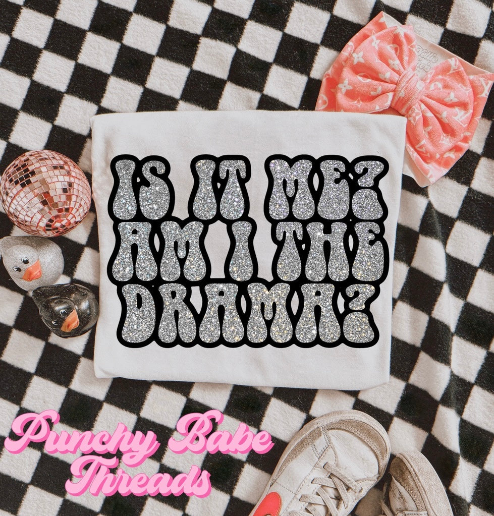 Am i the drama Kids Tee/Romper