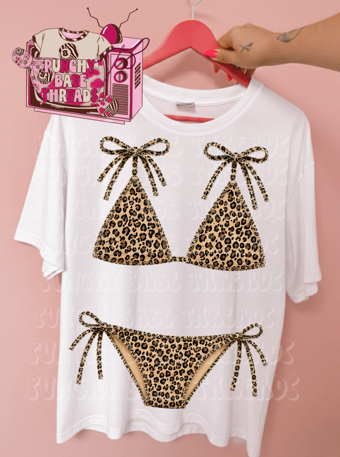 Leopard Suit Adult Graphic
